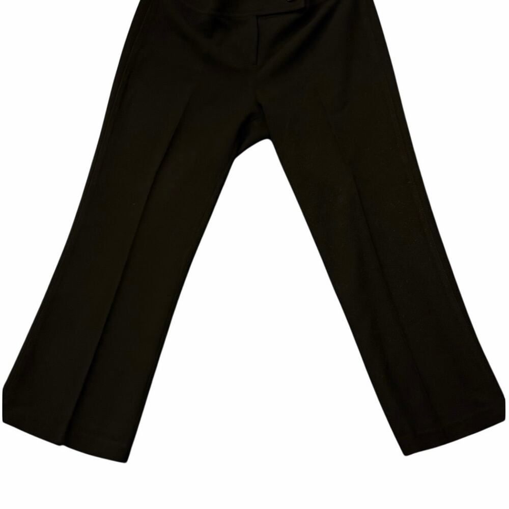 Thalian Petites Black Wide Leg Tailored Dress Pants Size 12P